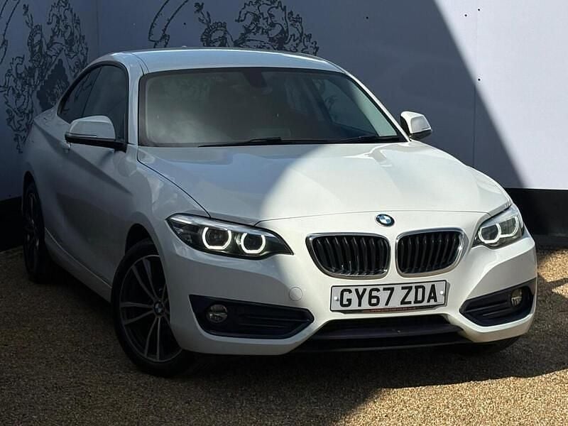 Alpine white Used 2017 BMW 218 Sport Line Coupe | £8,995 (Fair price) - Image 1/4