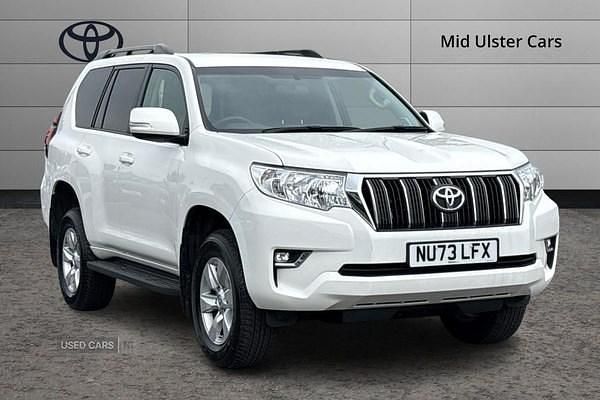 White Used 2023 Toyota Land Cruiser Active SUV | £44,995 (Fair price) - Image 1/4