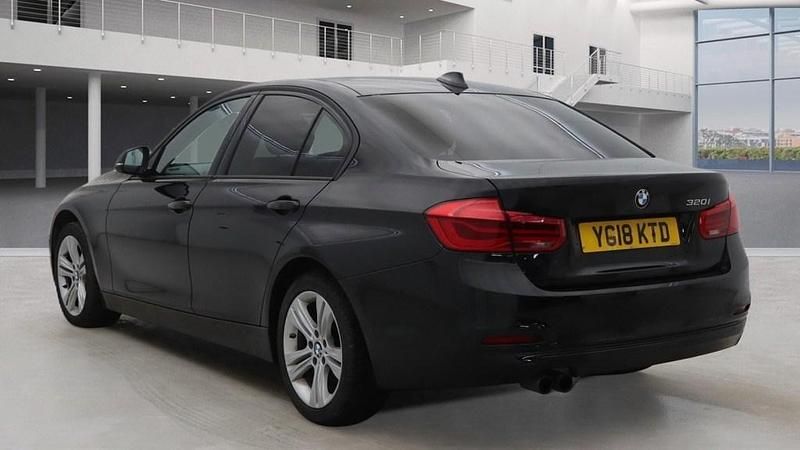 Begagnad BMW 320 Sport Line 2018 Svart Sedan