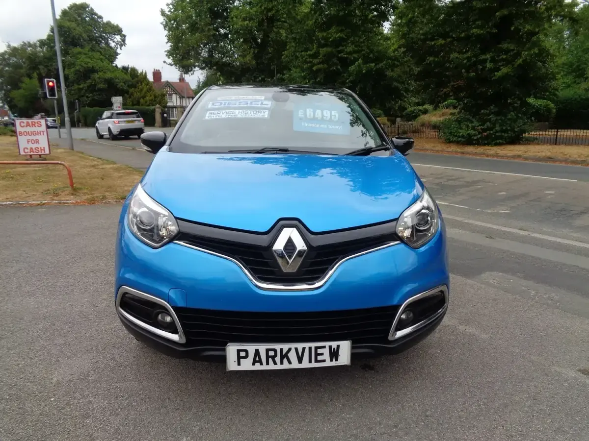 Used Renault Captur Dynamique 2016 Blue SUV