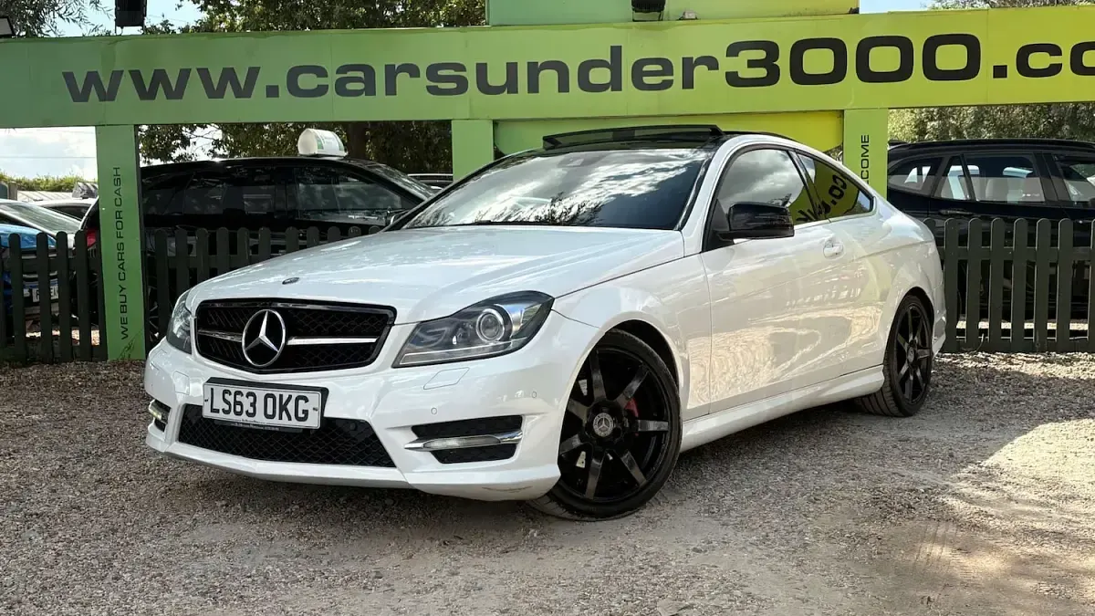 Used Mercedes C220 Sport Edition 2014 White Coupe