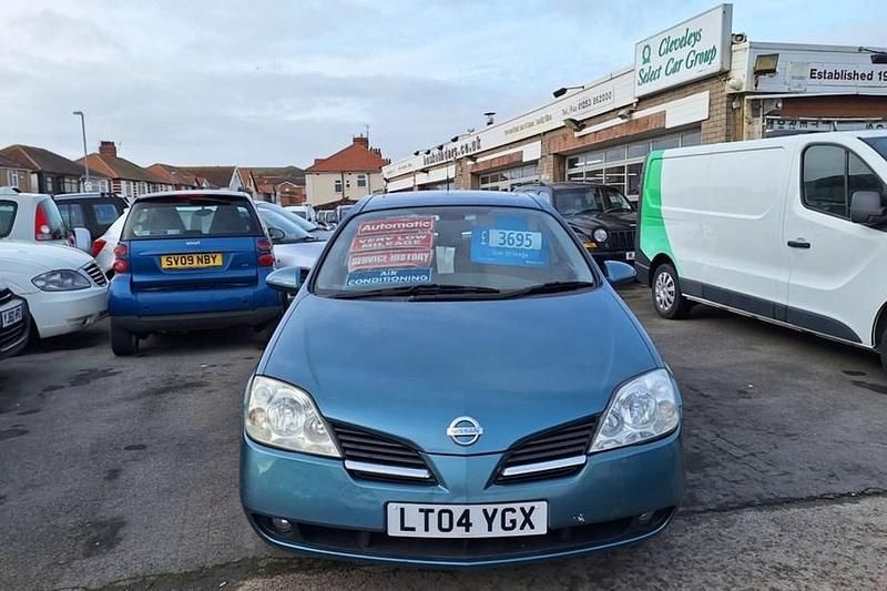 Used Nissan Primera SE 138 HP (101 kW) 2004 Blue Hatchback