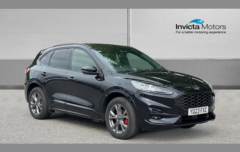 Black Used 2023 Ford Kuga ST-Line SUV | £19,241 (Super price) - Image 1/4