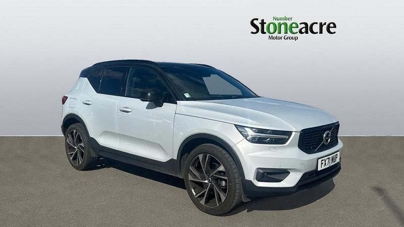 Silver Used 2021 Volvo XC40 R-Design Pro SUV | £24,495 (Good price) - Image 1/4