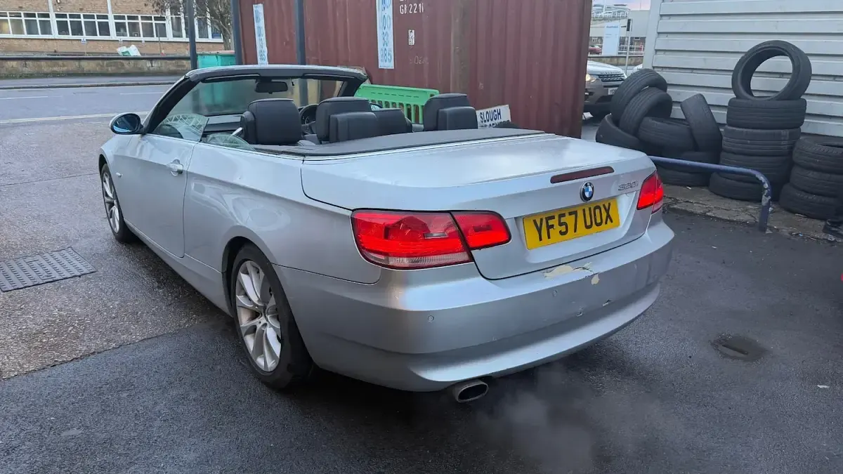 Used BMW 320 Cabriolet 170 HP (125 kW) 2008 Silver Cabriolet