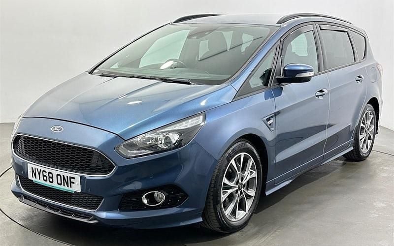 Begagnad Ford S-MAX ST-Line 190 HK (139 kW) 2019 Blå Minibuss