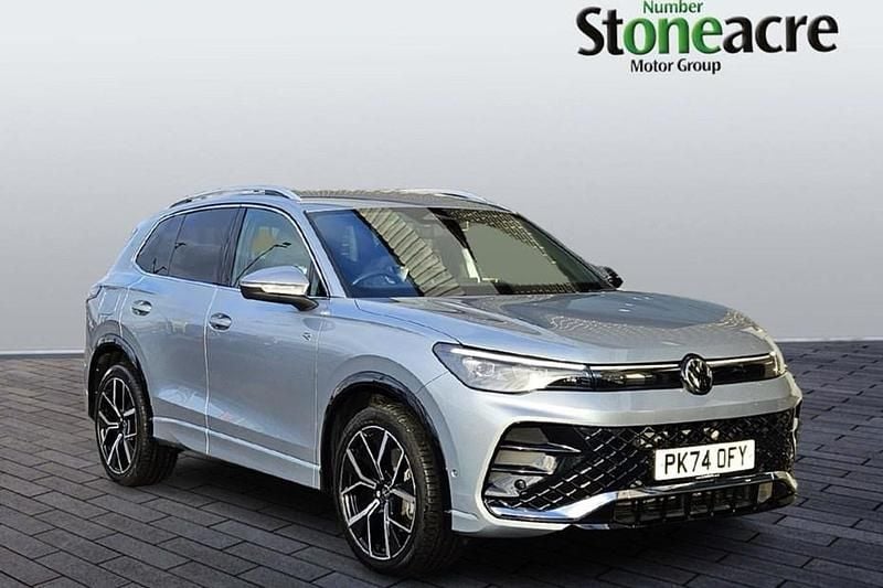 Silver Used 2024 VW Tiguan R-line SUV | £32,990 (Super price) - Image 1/1