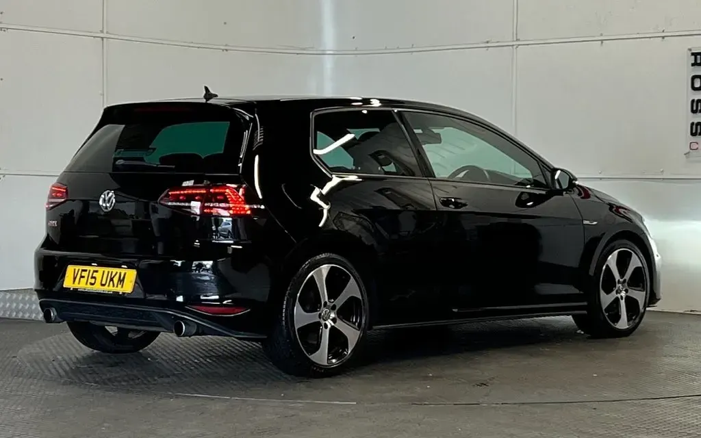 Used VW Golf VII GTI 2015 Black Hatchback