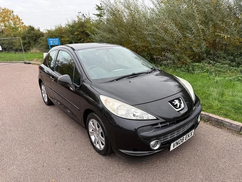 Black Used 2008 Peugeot 207 Sport Hatchback | £3,499 (A bit pricey) - Image 1/4