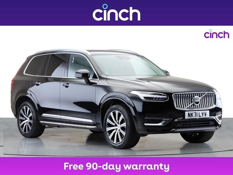 Black Used 2021 Volvo XC90 Inscription SUV | £28,999 (Good price) - Image 1/3