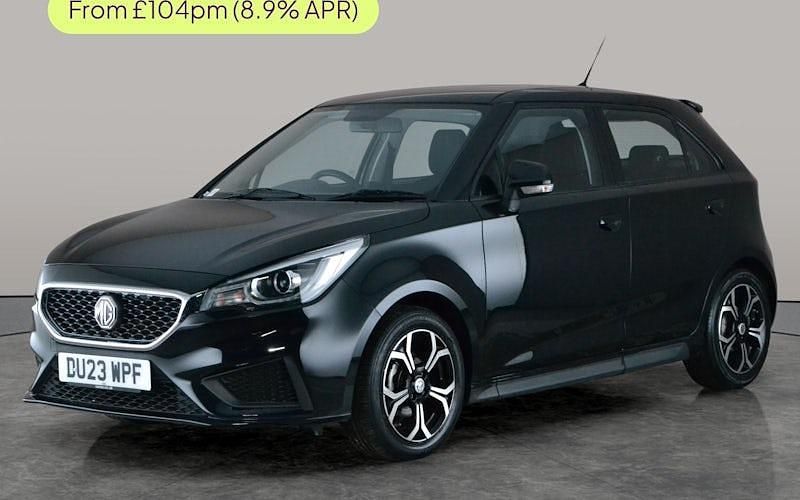 Used MG MG3 Excite 106 HP (77 kW) 2023 Black Hatchback