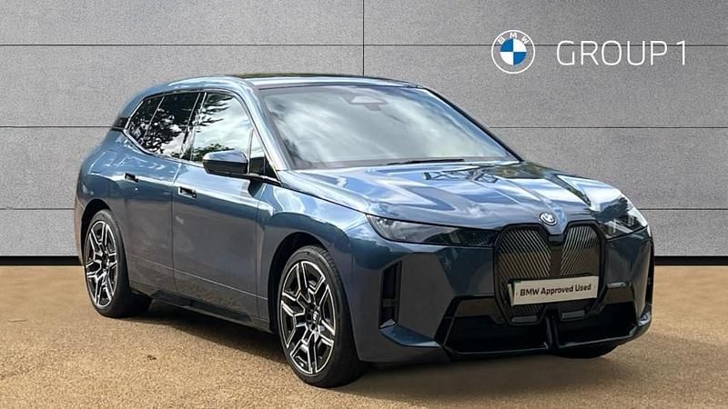 Blue Used 2025 BMW iX M Sport SUV | £67,995 - Image 1/4
