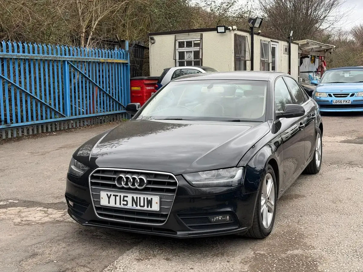 Used Audi A4 2015 Black Sedan