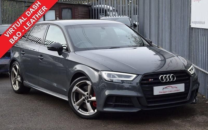 Used Audi S3 Sportback Black Edition 310 HP (228 kW) 2018 Grey Hatchback