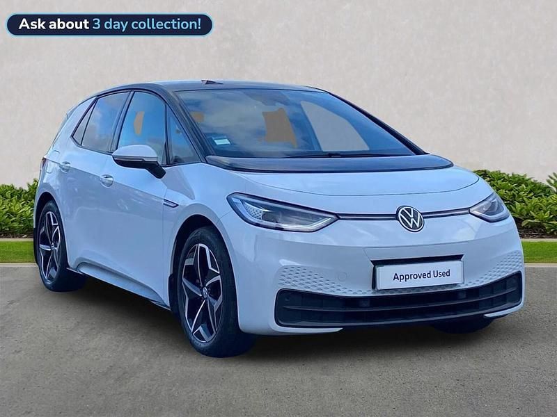 White Used 2021 VW ID.3 Pro Hatchback | £17,299 (Fair price) - Image 1/4
