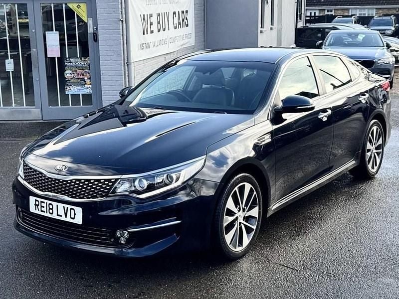 Used Kia Optima 139 HP (102 kW) 2018 Blue Sedan