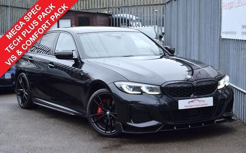 Used BMW M340 M Sport 374 HP (275 kW) 2021 Black Sedan