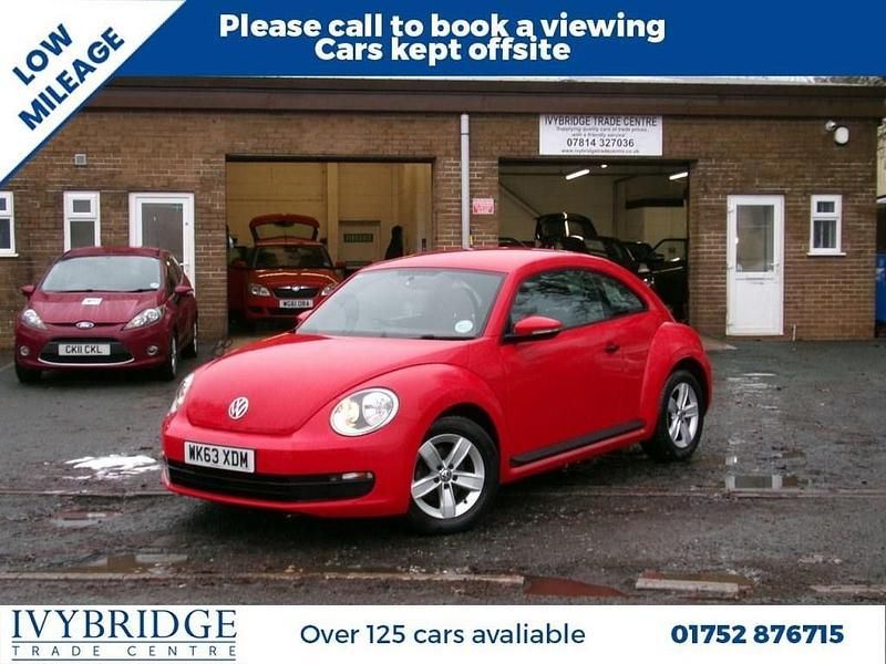 Red Used 2013 VW Beetle Hatchback | £6,395 (Good price) - Image 1/2
