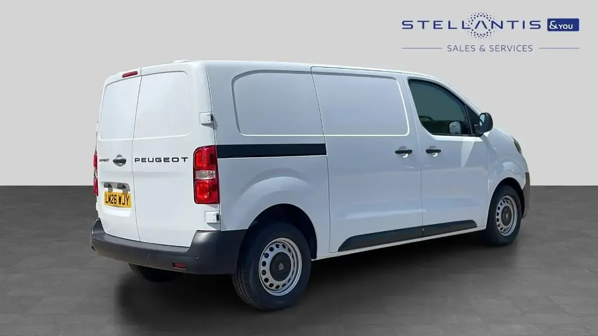 New Peugeot Expert S 118 HP (86 kW) 2026 White Van