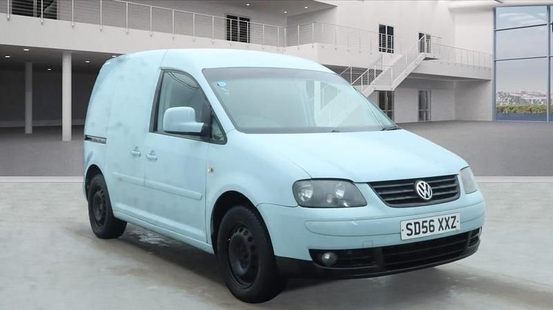 Used VW Caddy 104 HP (76 kW) 2006 Blue MPV