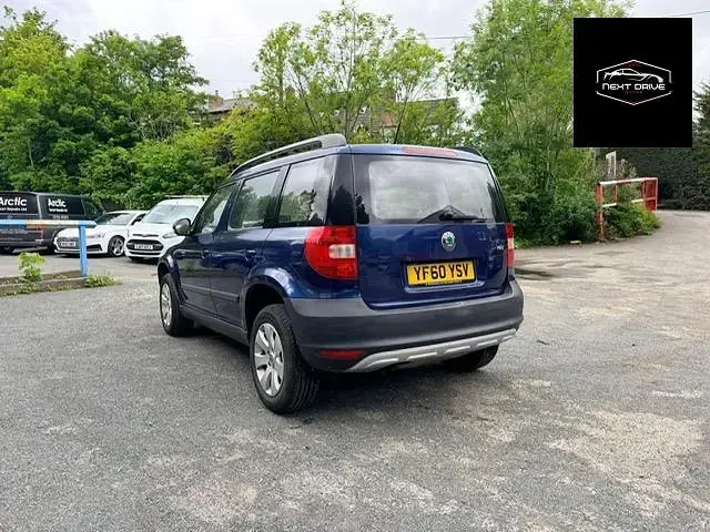 Used Skoda Yeti 105 HP (77 kW) 2011 Blue SUV