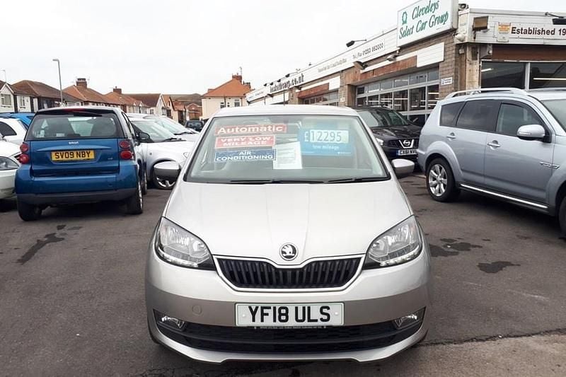 Used Skoda Citigo SE 75 HP (55 kW) 2018 Silver Hatchback
