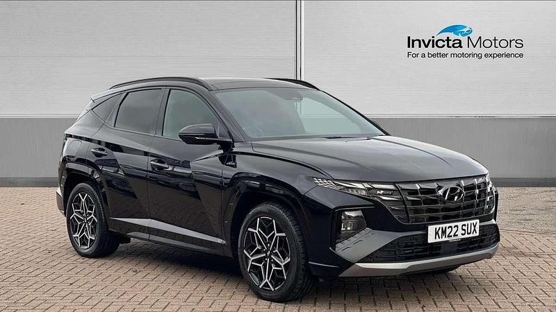 Black Used 2022 Hyundai Tucson N Line SUV | £22,900 (Fair price) - Image 1/4