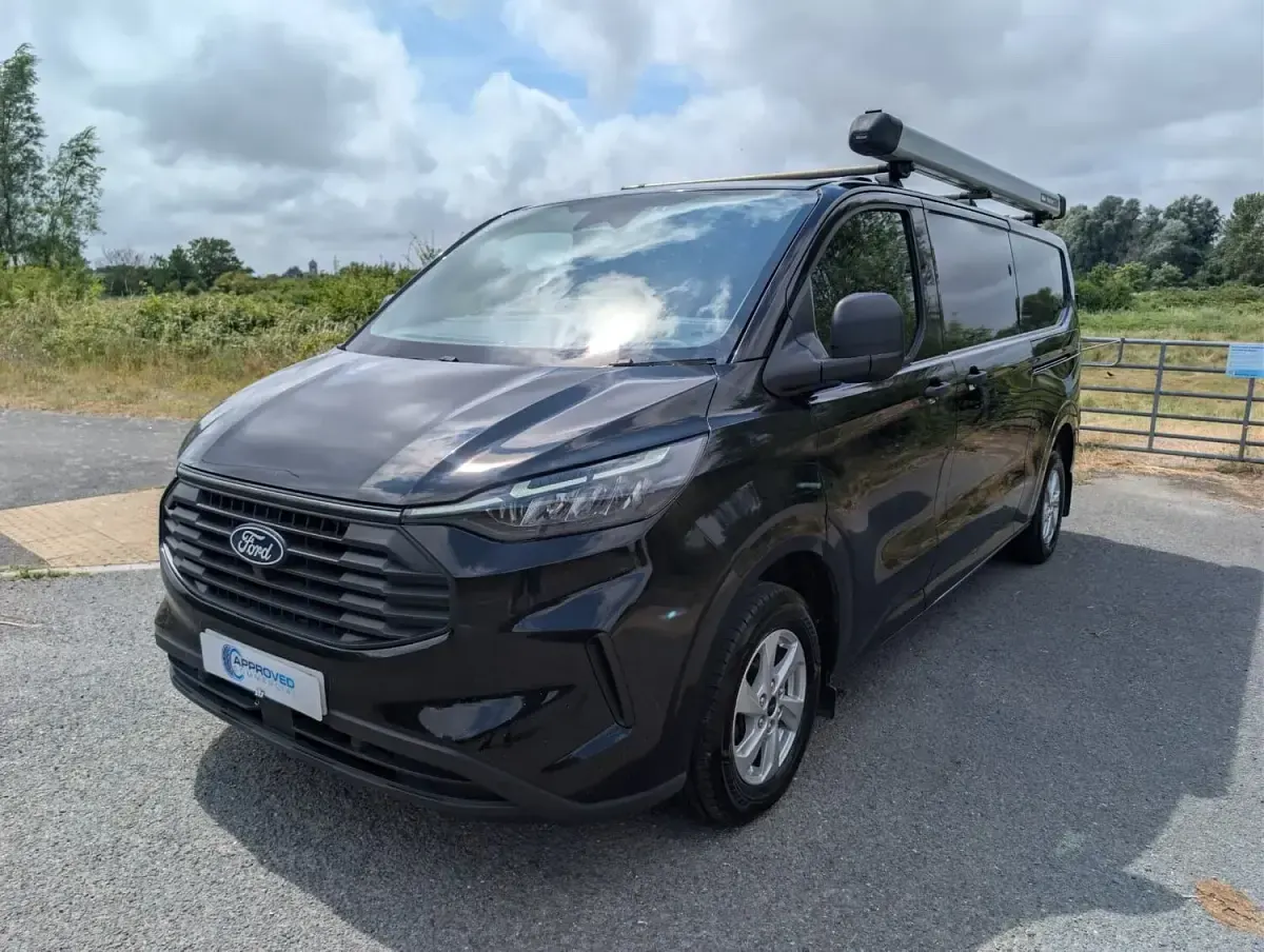 Used Ford Transit Custom Trend 136 HP (100 kW) 2024 Black Van