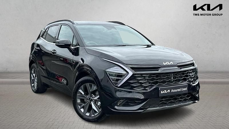 Black Used 2025 Kia Sportage GT-Line S SUV | £31,071 (Super price) - Image 1/4
