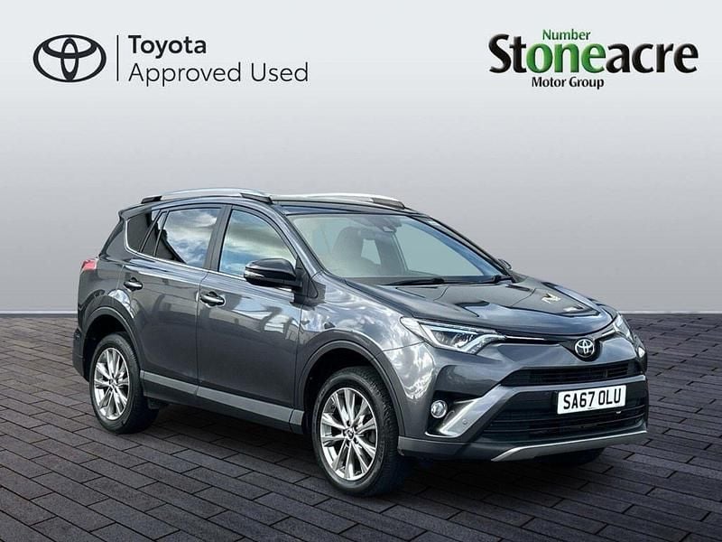 Grey Used 2017 Toyota RAV4 SUV | £15,000 (Fair price) - Image 1/2