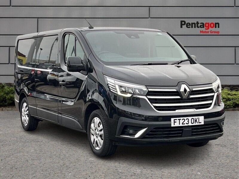 Black Used 2023 Renault Trafic Van | £24,995 (Expensive) - Image 1/4