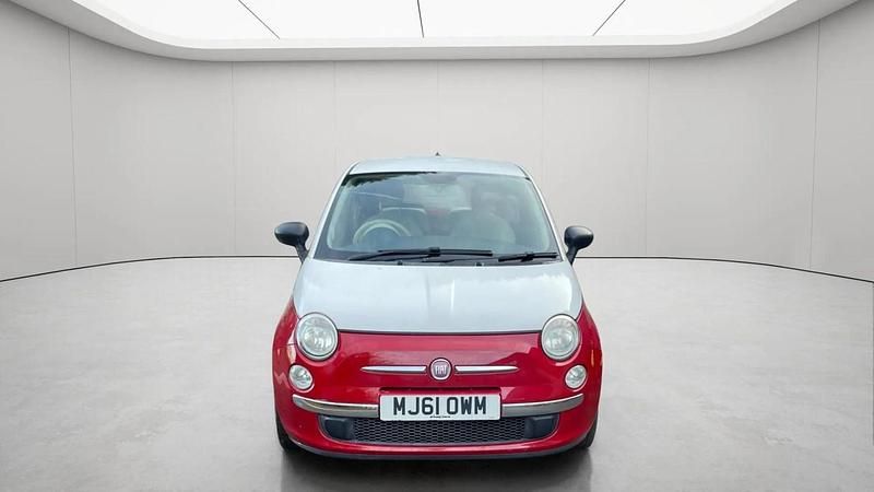 Used Fiat 500 Pop 69 HP (50 kW) 2012 White/red Hatchback