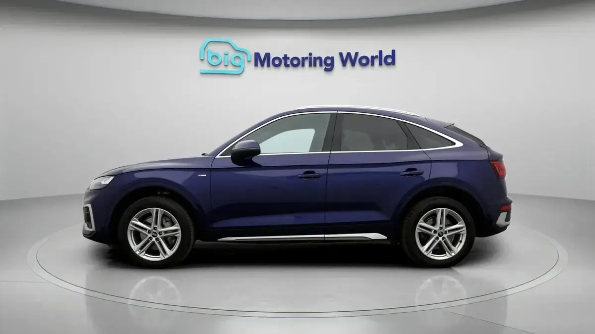 Used Audi Q5 Sportback S-Line 204 HP (150 kW) 2022 Blue SUV