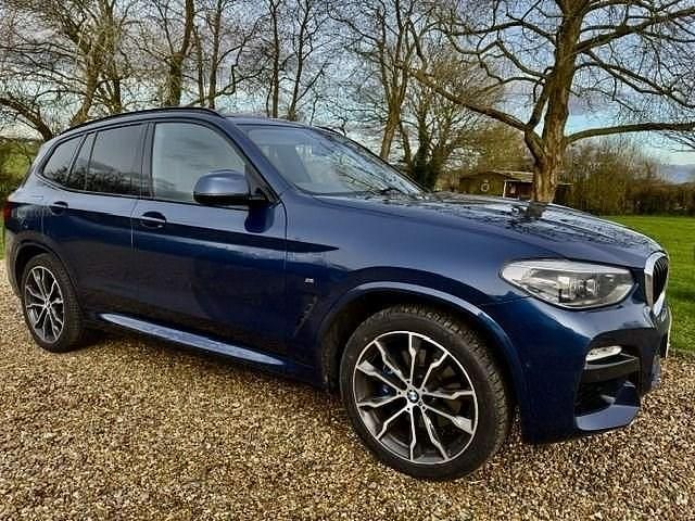 Used BMW X3 M Sport 190 HP (139 kW) 2019 Blue SUV
