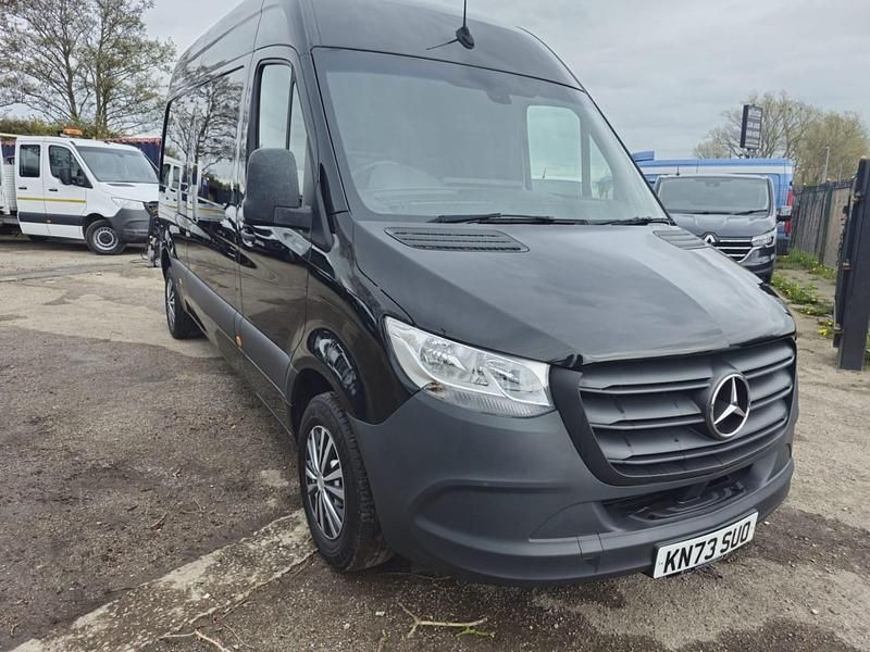 Begagnad Mercedes Sprinter Premium 2023 Svart Van