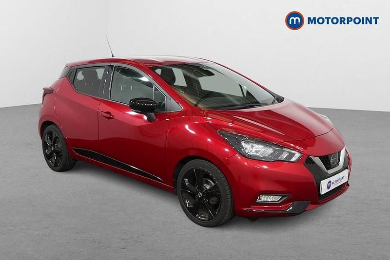 Red Used 2021 Nissan Micra Hatchback | £10,849 (Fair price) - Image 1/4
