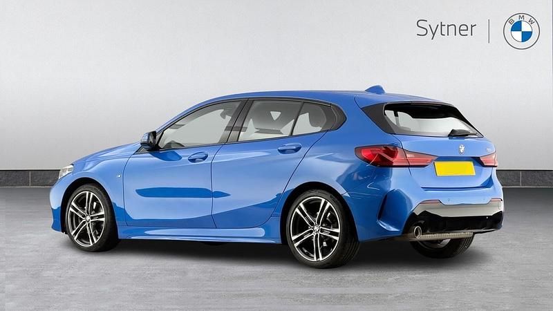 Used BMW 118 M Sport 138 HP (101 kW) 2020 Blue Hatchback