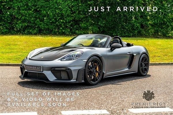 Grey Used 2024 Porsche 718 Spyder Cabriolet | £139,995 - Image 1/1