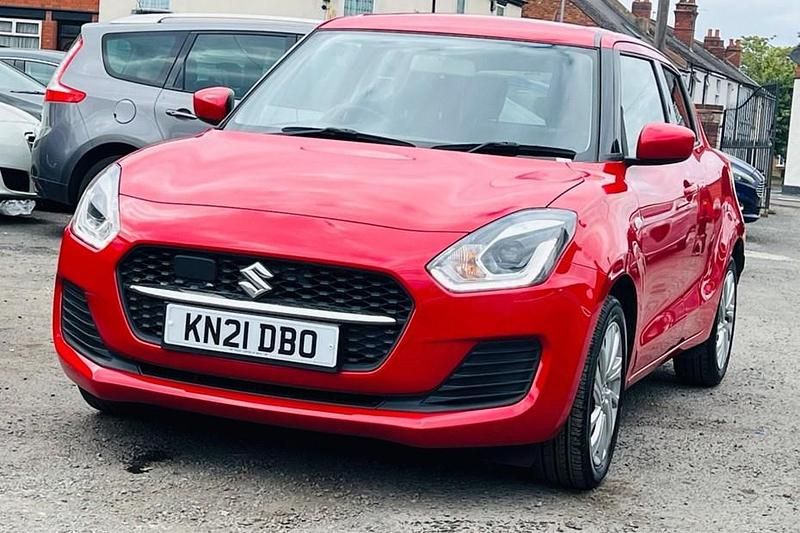 Red Used 2021 Suzuki Swift SZ-L Hatchback | £7,495 (Good price) - Image 1/1