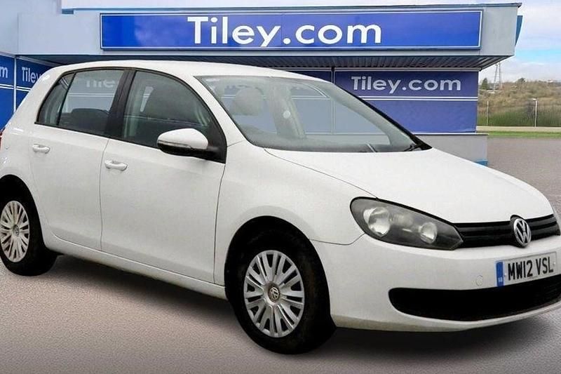 Used VW Golf VII S 2012 White Hatchback