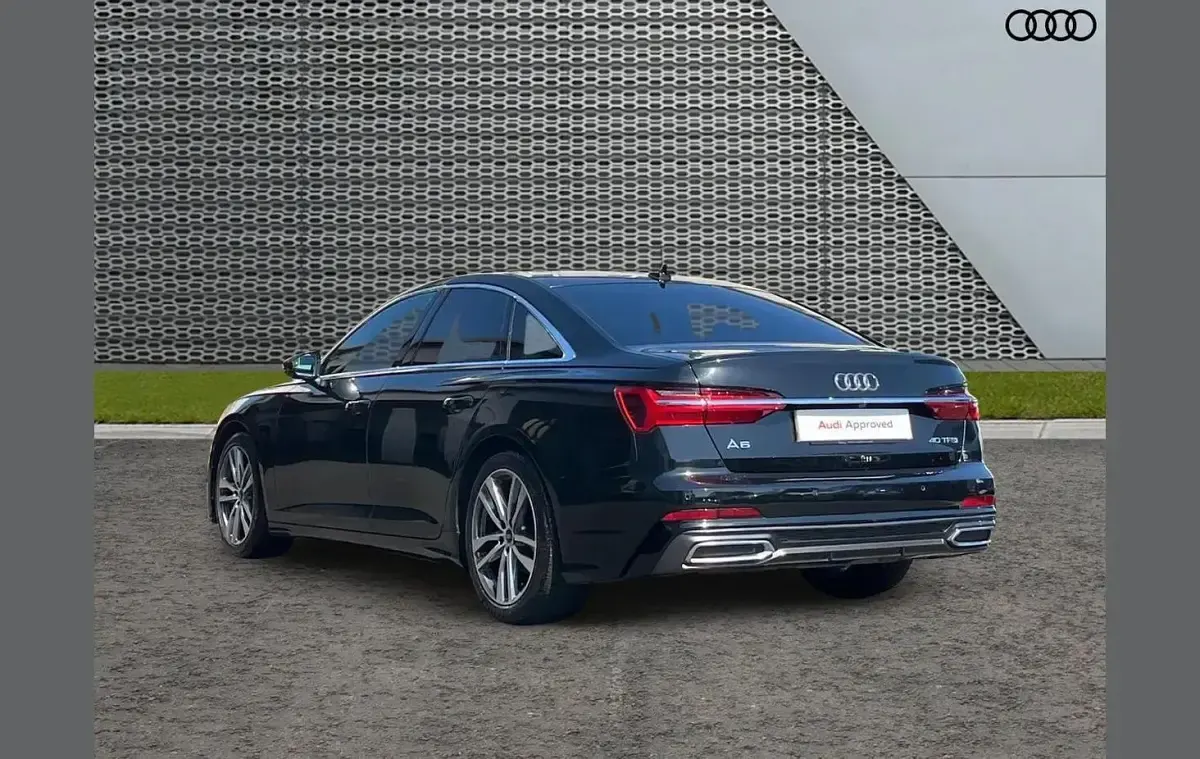 Used Audi A6 S-Line 200 HP (147 kW) 2022 Black Sedan