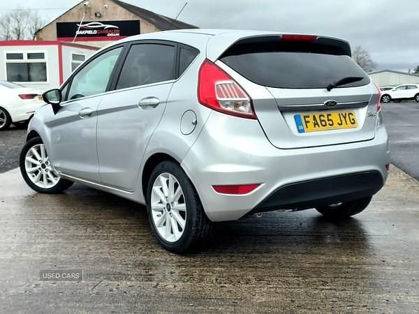 Used Ford Fiesta Titanium 2016 Silver Hatchback