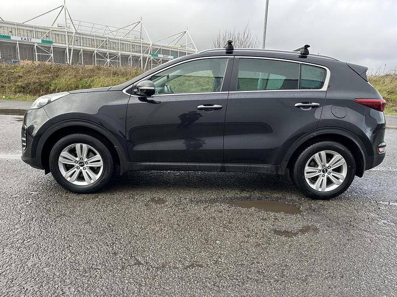 Used Kia Sportage 177 HP (130 kW) 2017 Black SUV