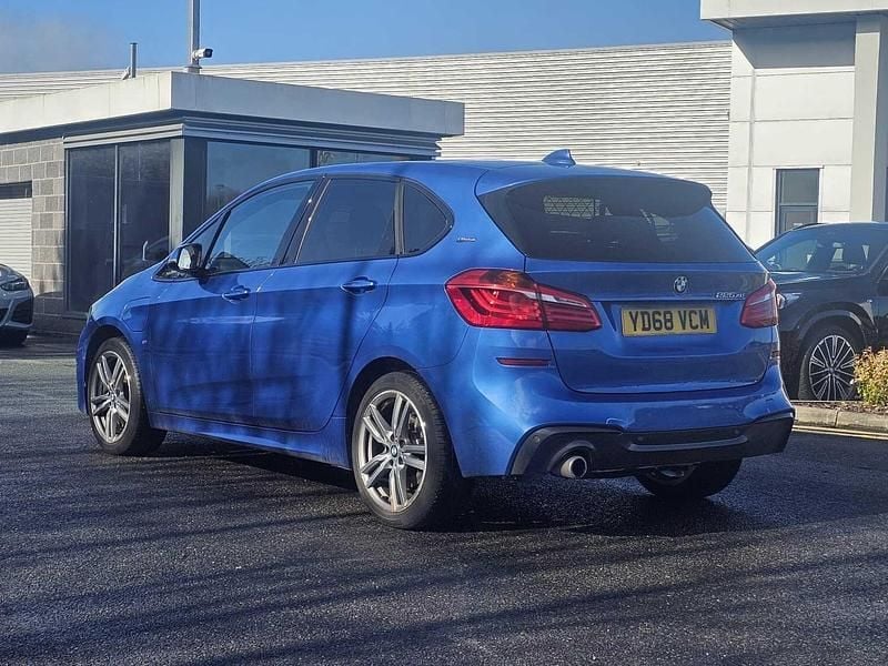 Used BMW 225 Active Tourer M Sport 221 HP (162 kW) 2018 Blue MPV