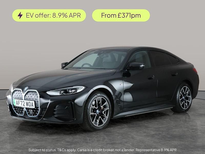 Black Used 2022 BMW i4 M Sport Sedan | £24,991 (Fair price) - Image 1/3