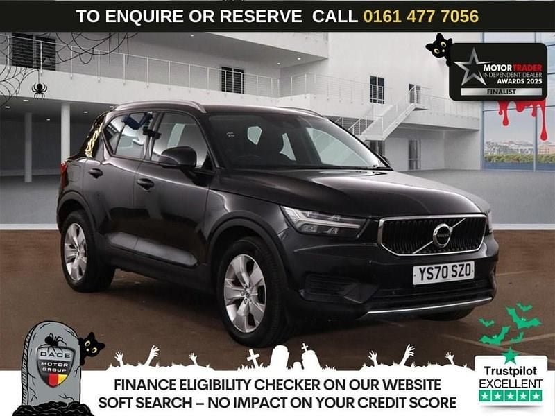 Black Used 2020 Volvo XC40 Momentum SUV | £15,440 (Expensive) - Image 1/3