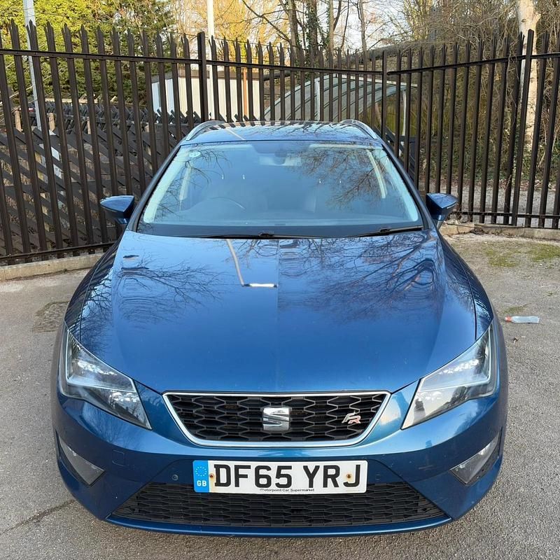 Used Seat Leon FR 184 HP (135 kW) 2015 Blue Estate