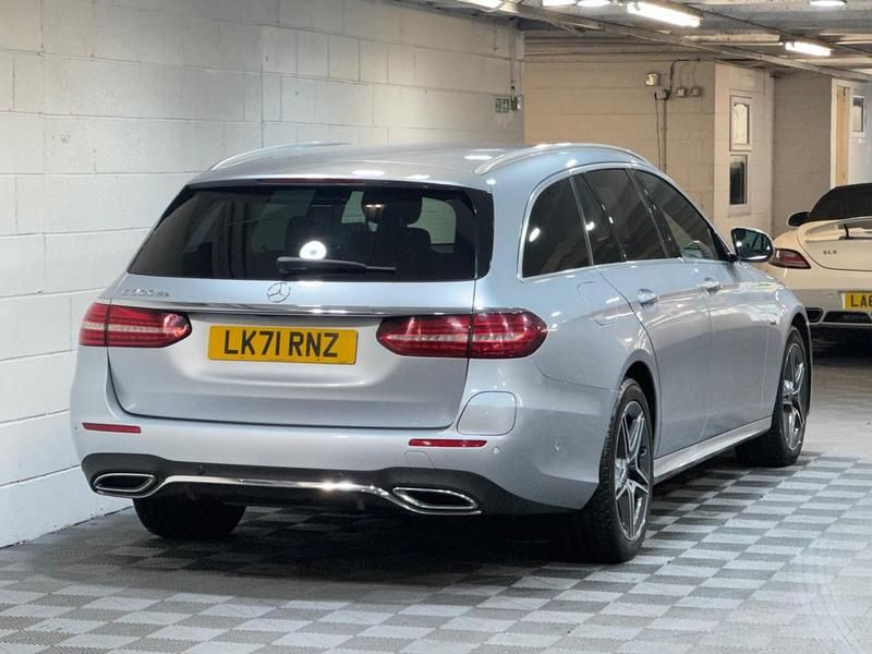 Used Mercedes E300 AMG line 2021 Silver Estate