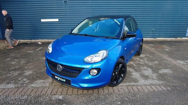 Used Vauxhall Adam S 69 HP (50 kW) 2017 Blue Hatchback