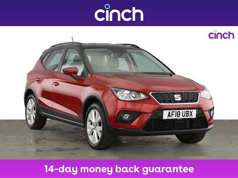 Red Used 2018 Seat Arona SE Technology SUV | £9,849 (Fair price) - Image 1/3